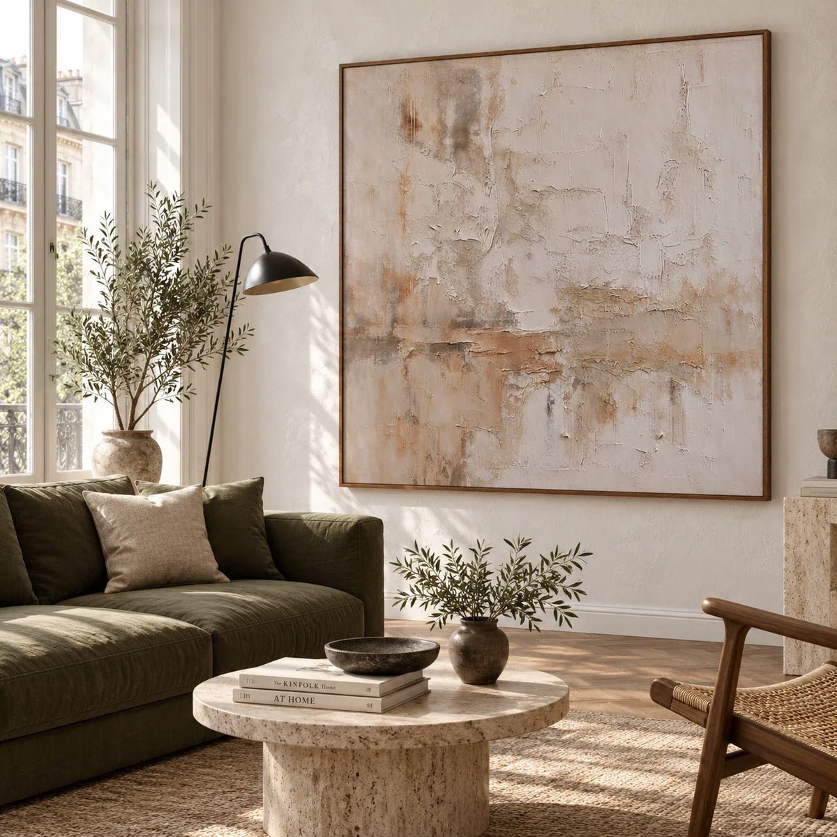 Linen-Relief