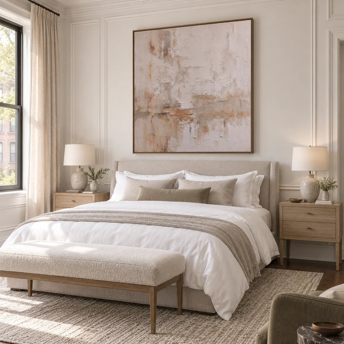 Linen-Relief