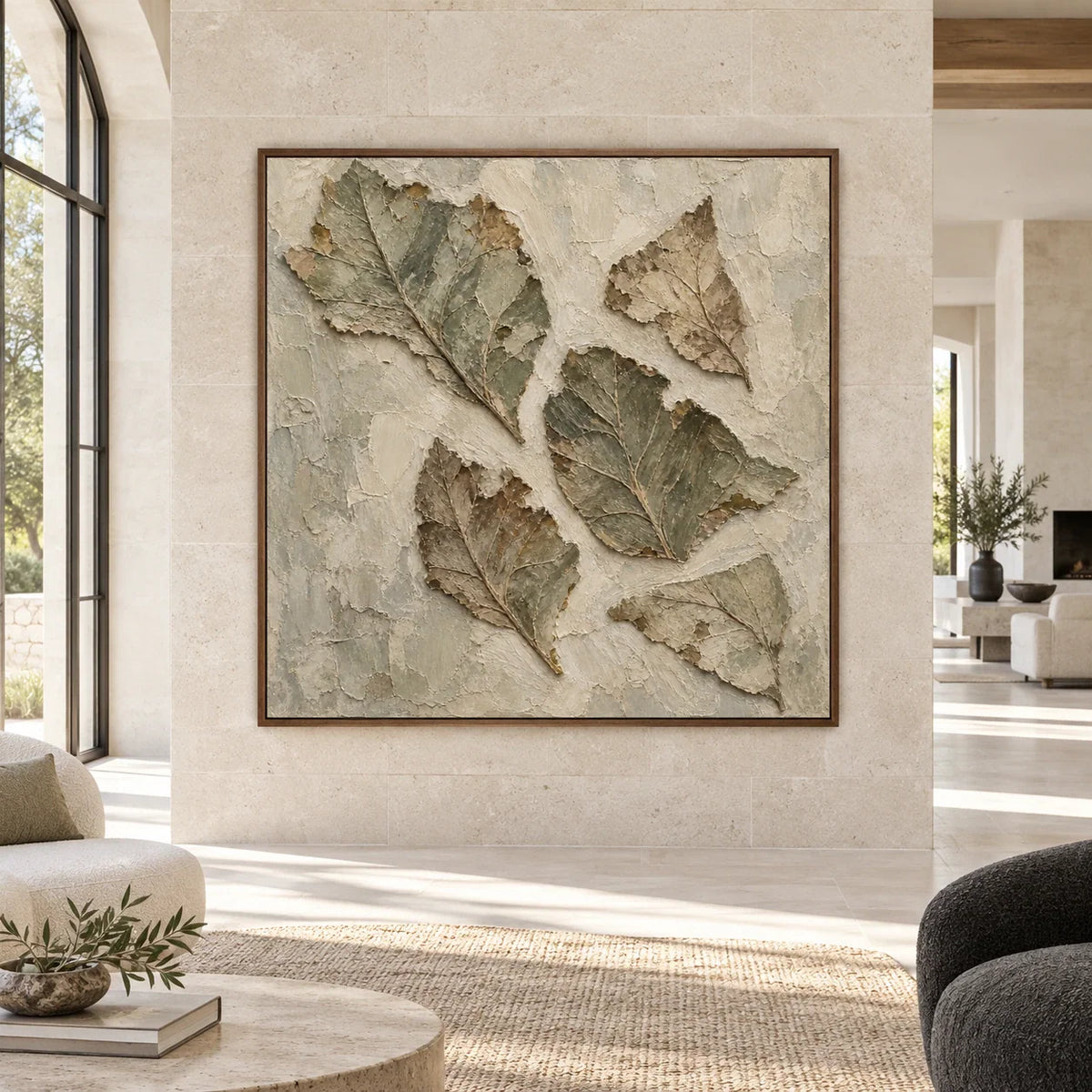 Verdigris-Relief